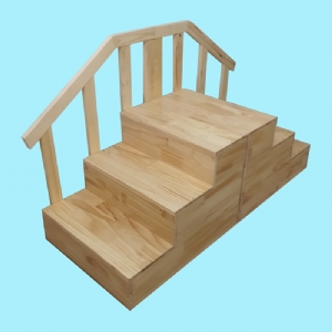 兒童發(fā)育篩查智測(cè)評(píng)估DST兒心Gesell量表專(zhuān)用實(shí)木扶梯木樓梯步梯